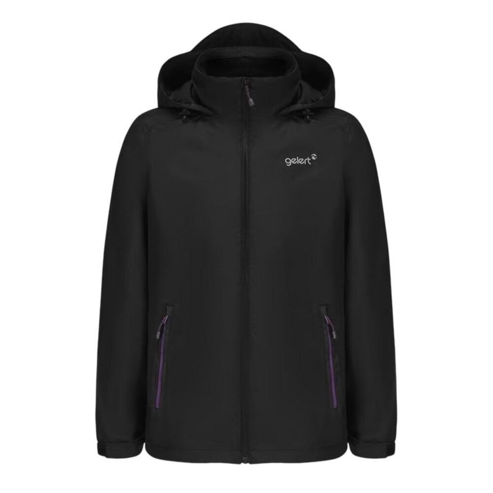 Gelert Womens/Ladies Horizon Waterproof Jacket / Black/Purple